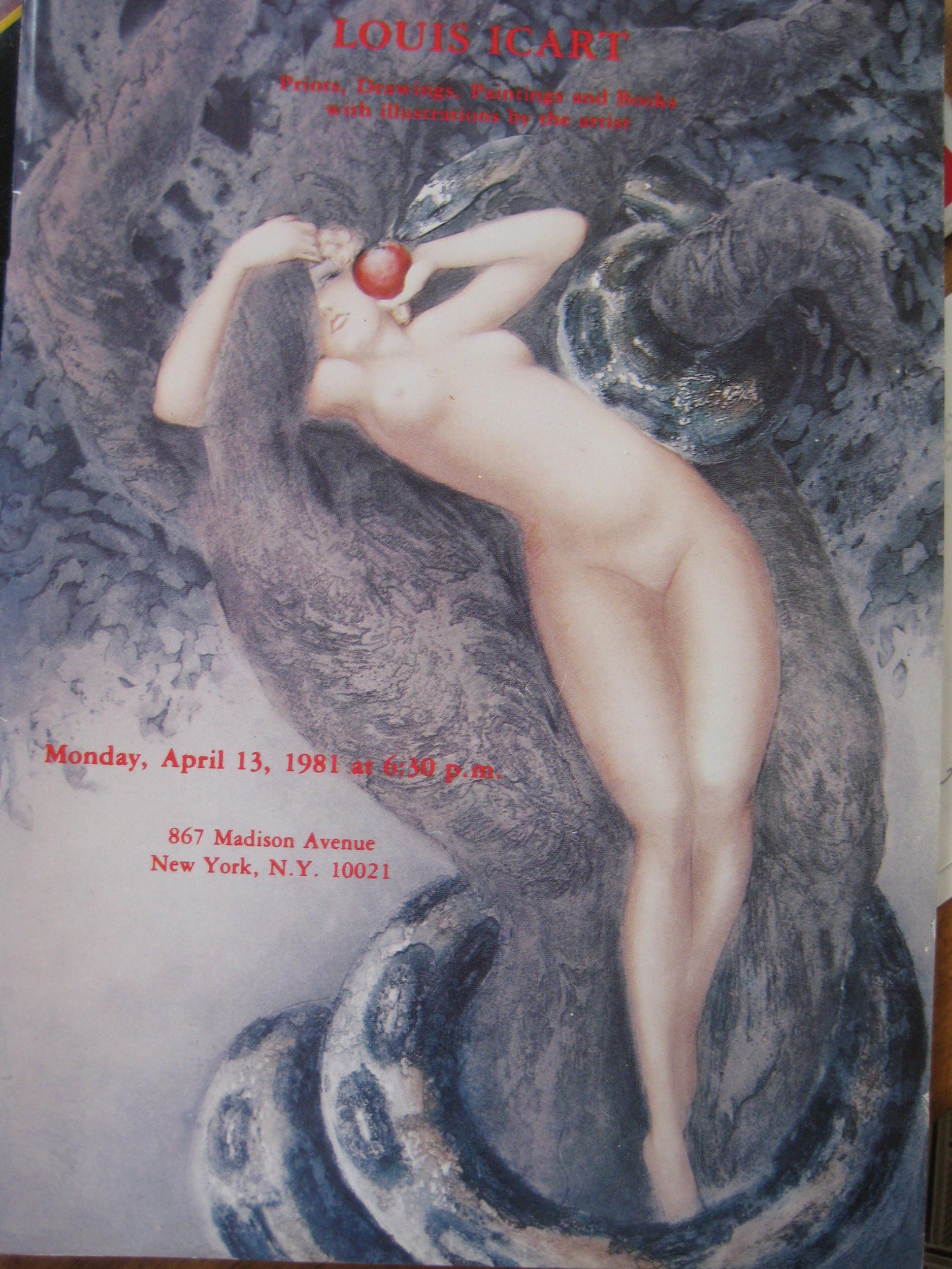 Louis Icart: Prints, Drawings, Paintings and Books with Illustrations by the Artist