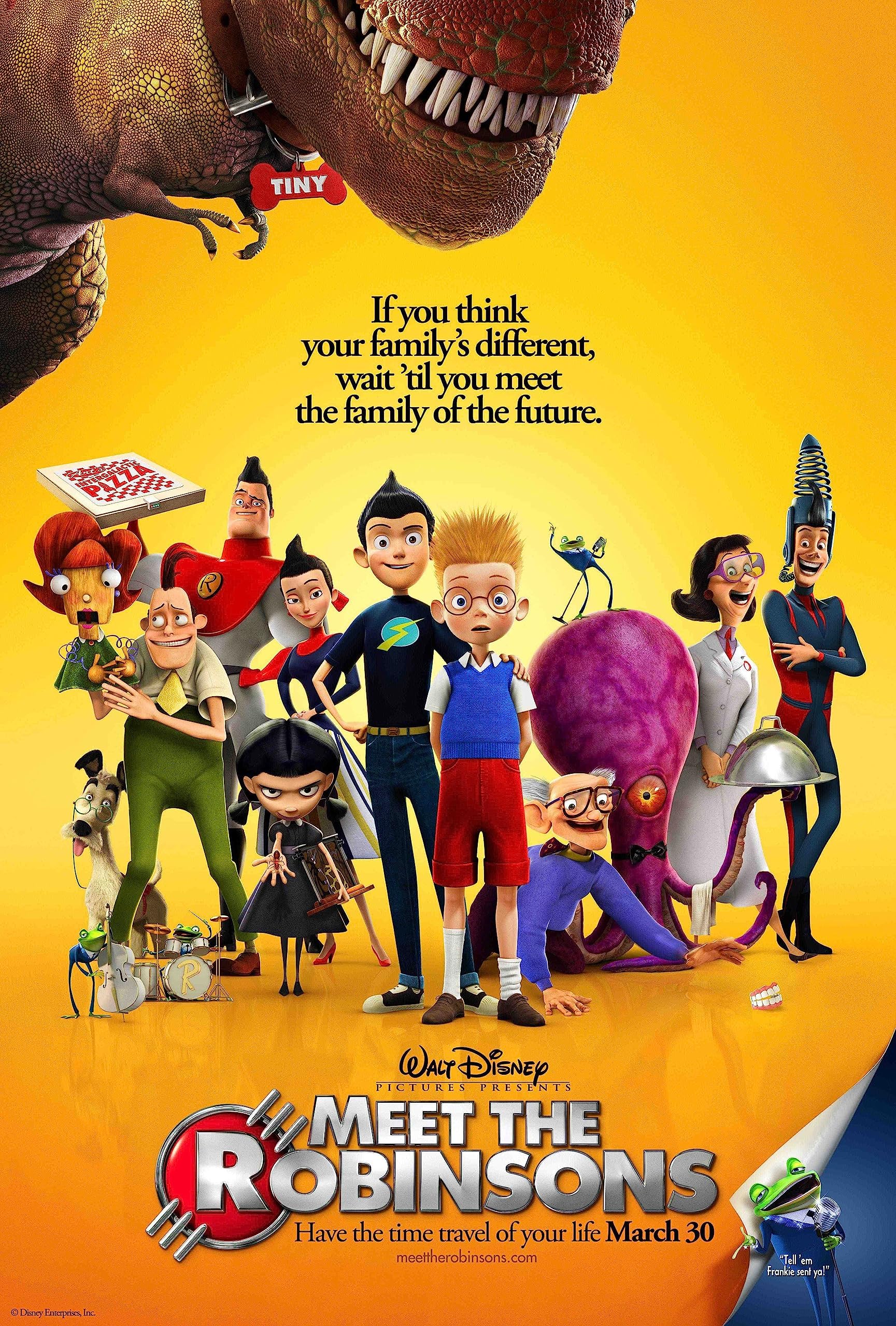 Disney Pixar Animated Movie Poster Meet the robinsons A3 Posters