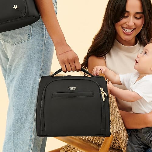 Miniatura 6 de JuJuBe Nueva bolsa aislada para botellas, bolsa de almacenamiento de leche materna para biberones, bolsa de almuerzo impermeable aislada de viaje o