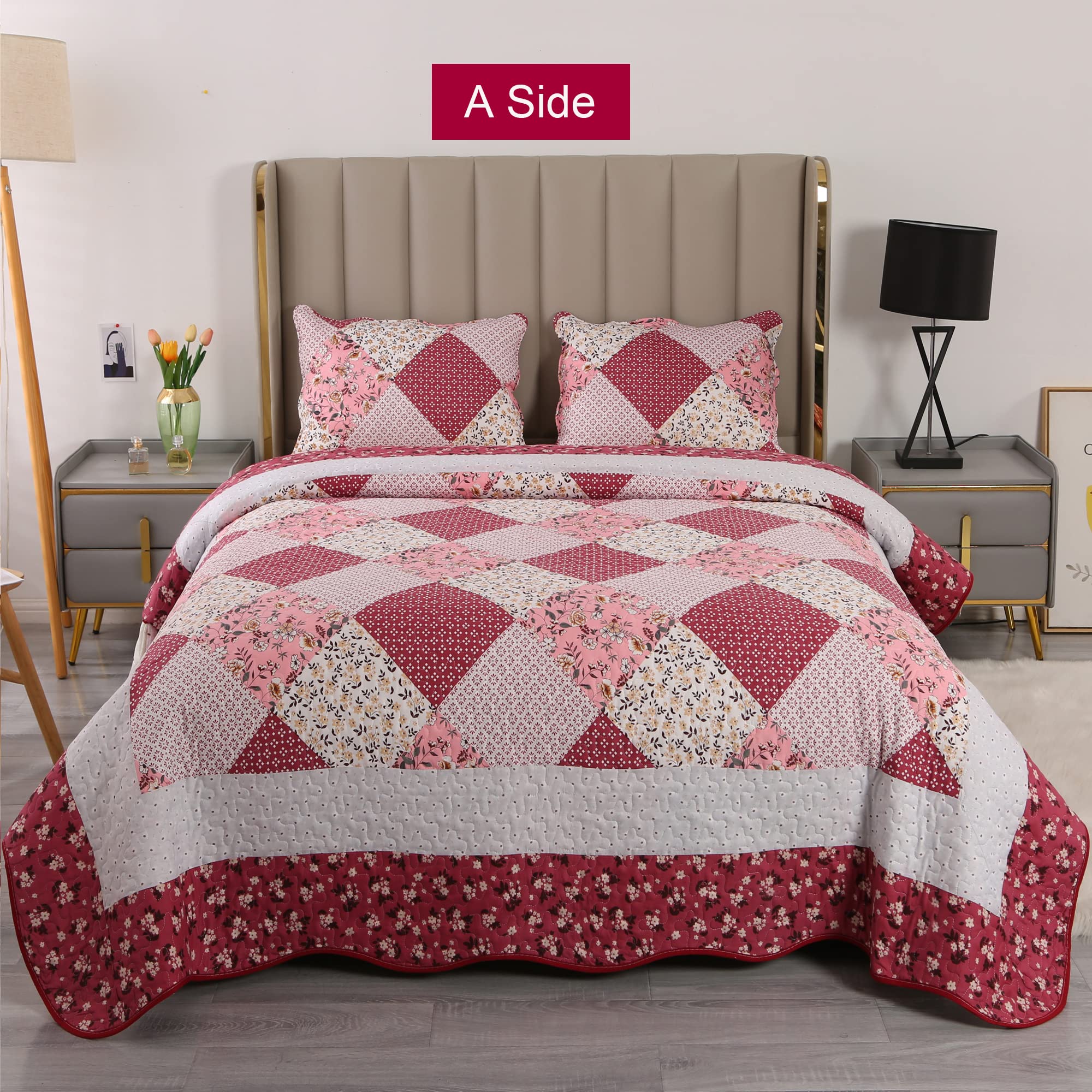 Couvre Lit Matelassée Réversible, Chickw1 3D Oiseau Imprimé Doux Microfiber Couvre-lit Couverture de lit Jeté de Lit Dessus de Lit Courtepointe (Feuille Verte,200x230cm Couvre Lit Matelassée Réversible, Chickw1 3D Oiseau Imprimé Doux Microfiber Couvre-lit Couverture de lit Jeté de Lit Dessus de Lit Courtepointe (Feuille Verte,200x230cm