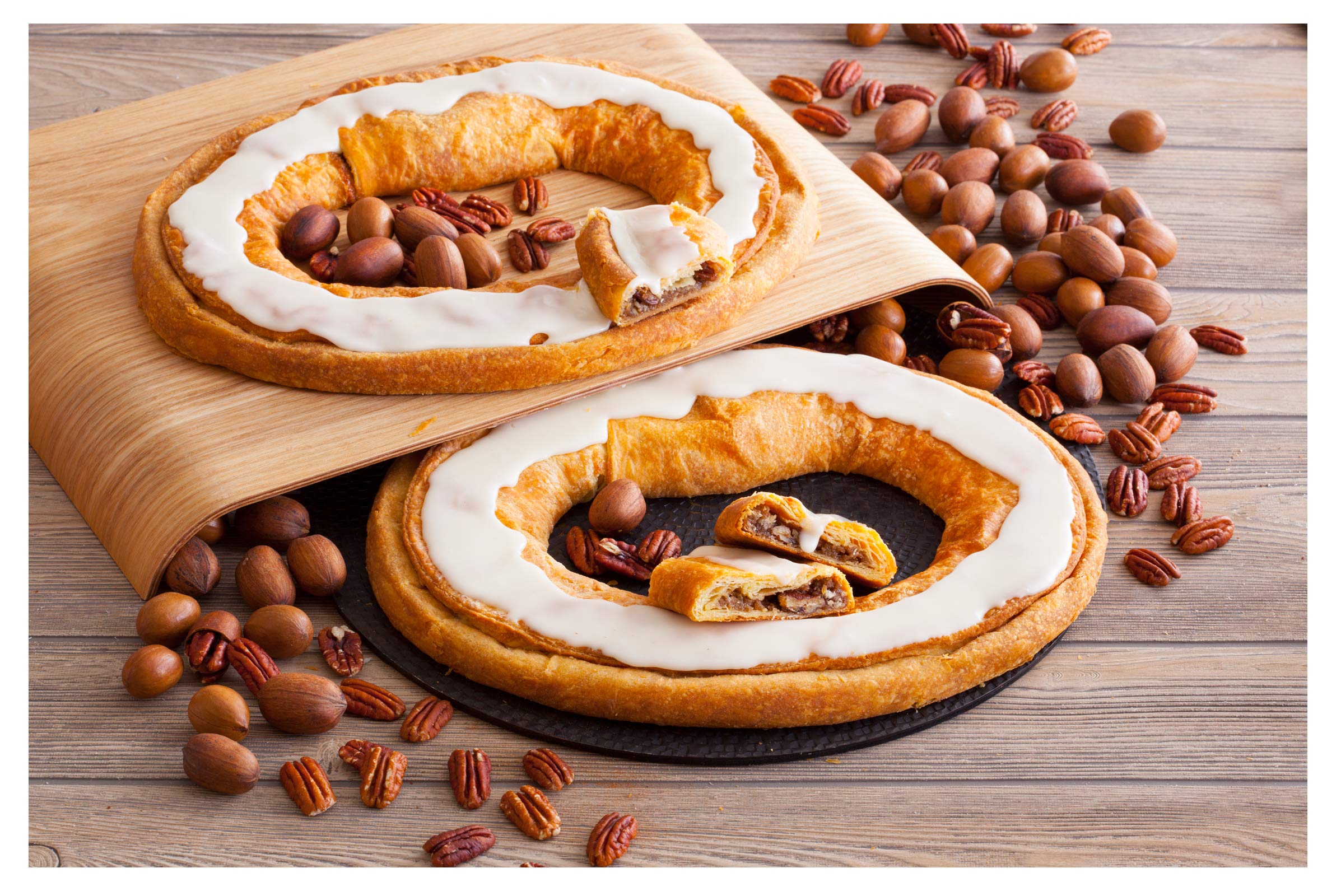 Danish Kringle Pair - Two Pecan Kringle