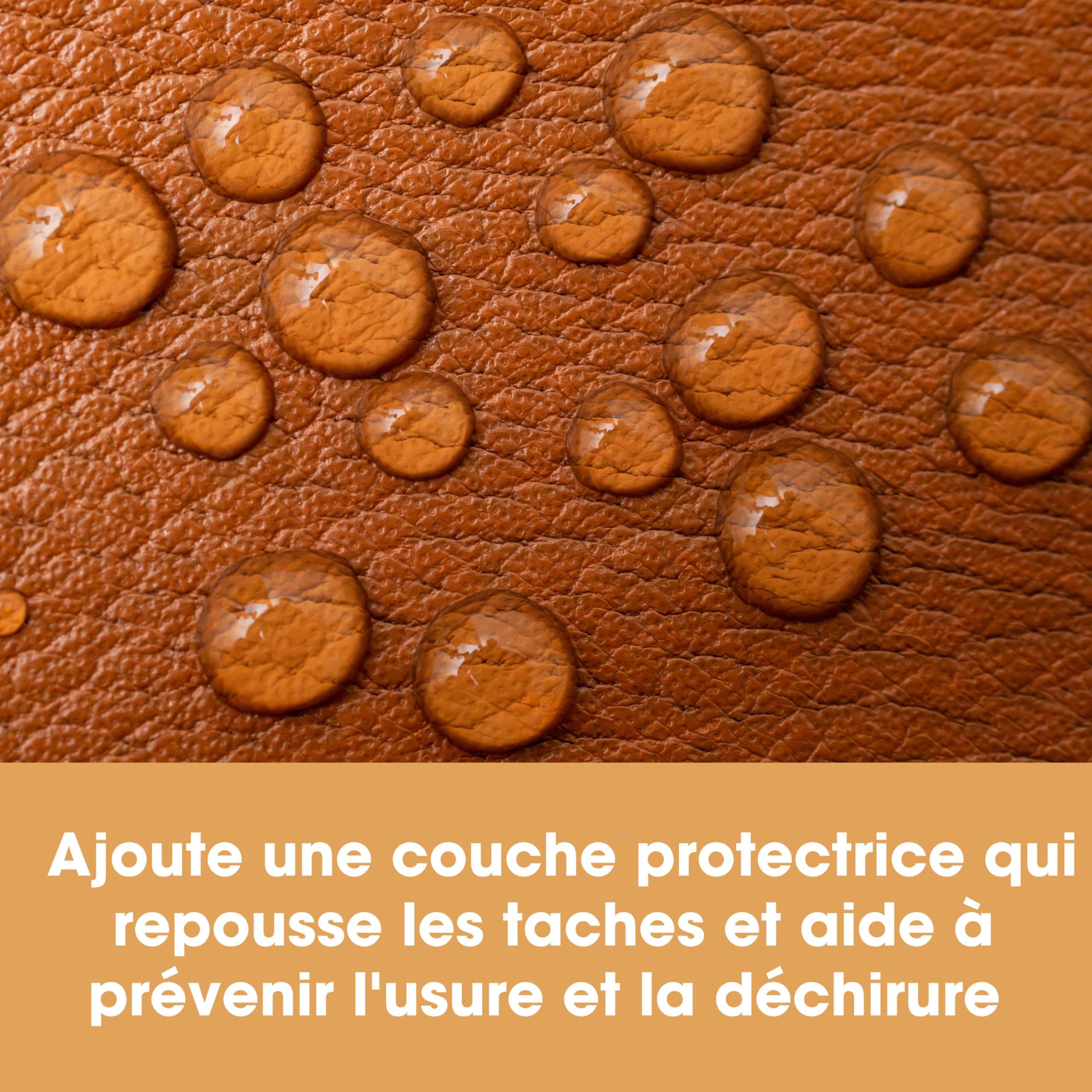 Crème Nourrissante et Protectrice pour Canapés - Nourrit, Hydrate et Protège le Cuir - Rénove les Canapés, Conditionne le Cuir de Voiture – Tous Types et Couleurs de Cuirs - Furniture Clinic – 500 ml