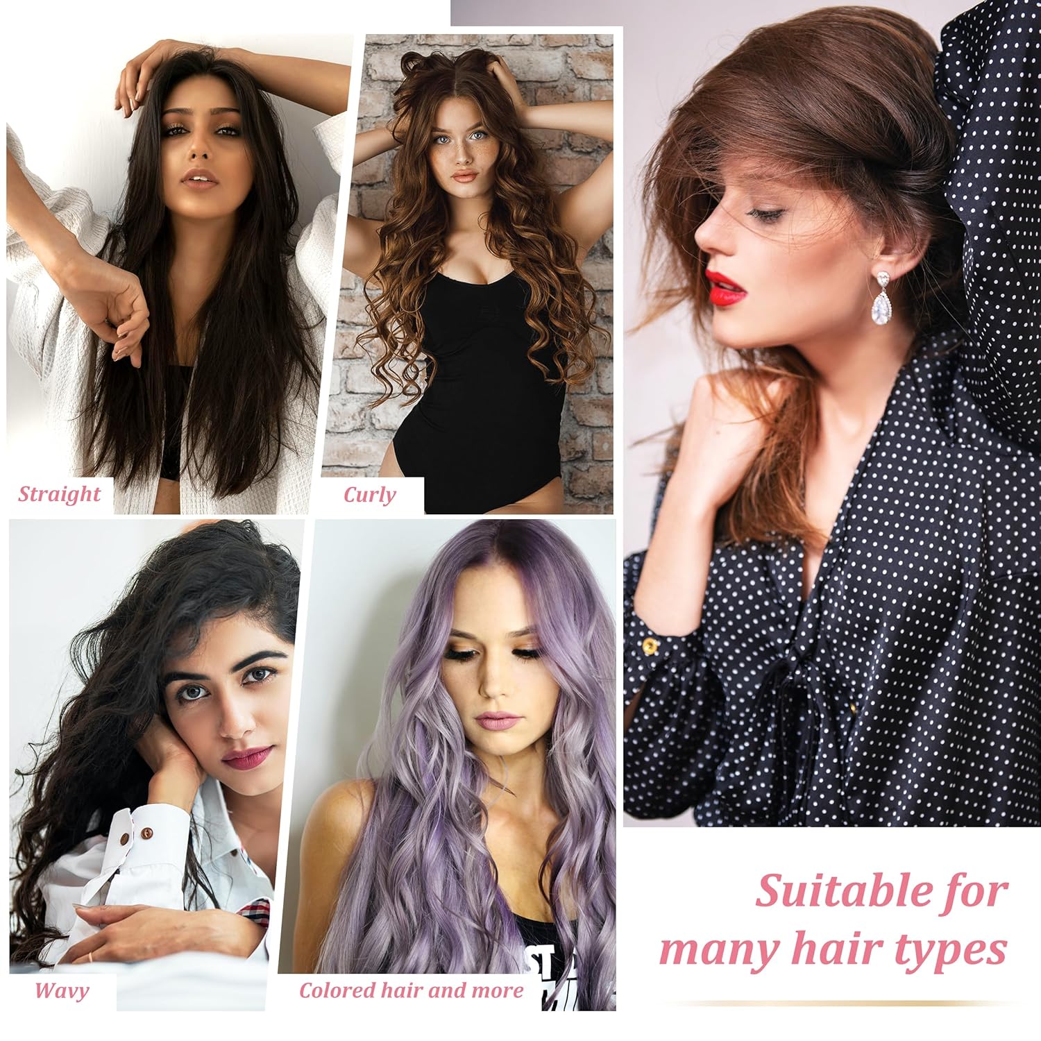 Hair Treatment Serum 40 Capsules, Hair Vitamins A C E Pro B5 - Hair Serum for Frizzy and Damaged Hair, Hair Oil with Rosa Rugosa Flower, Jojoba & Macadamia Seed - Leave in Conditioner for Women & Men - Image 5