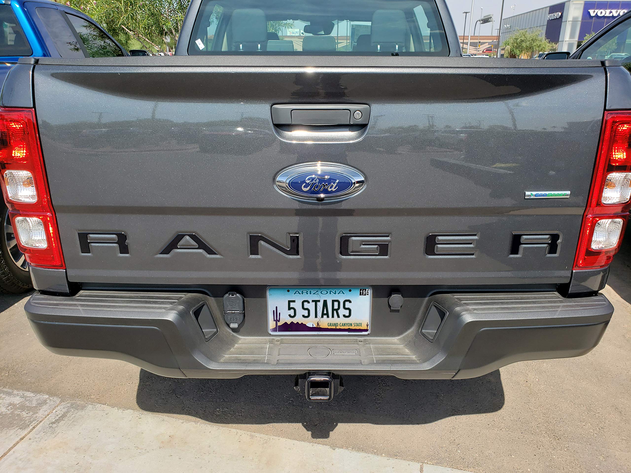 2020 Ford RANGER Tailgate Inserts Decals Letters Indent Stickers GLOSS