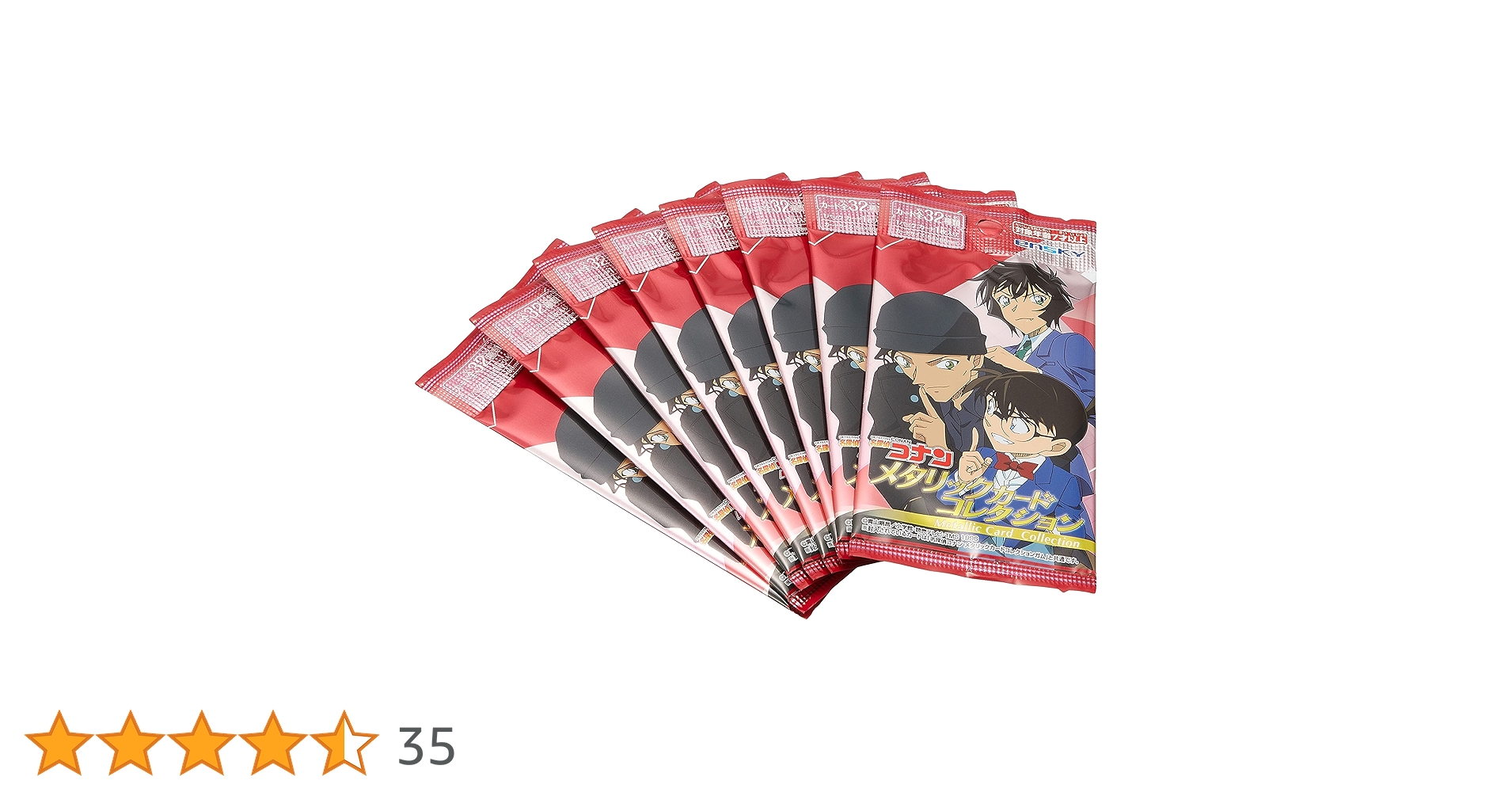 名探偵コナン　メタリックカードコレクション　未開封　80枚 名探偵コナン メタリックカードコレクション 4970381467401 | イオン