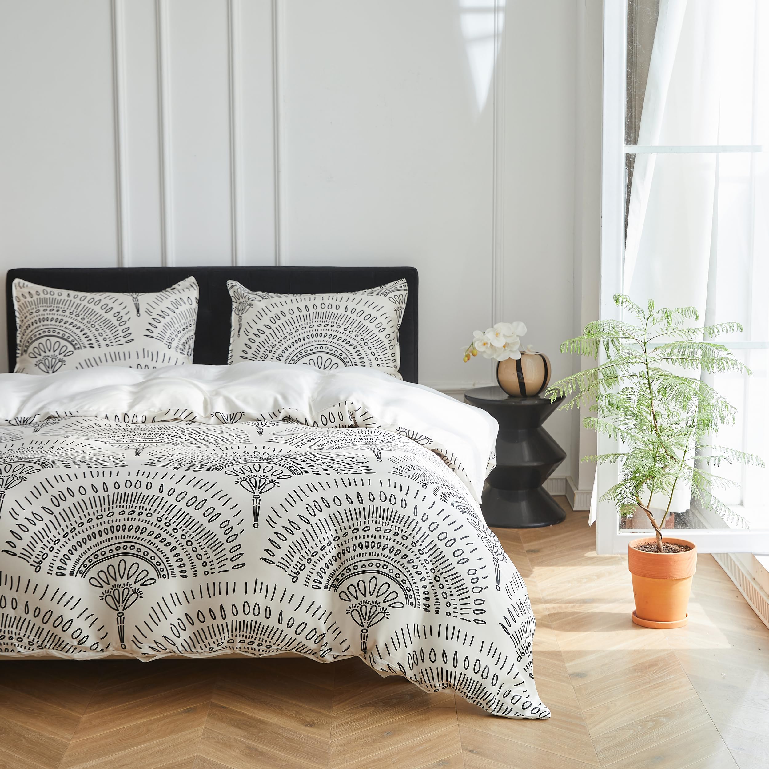 Parure de lit rafraîchissante bambou pour dormeurs chauds Simple&Opulence