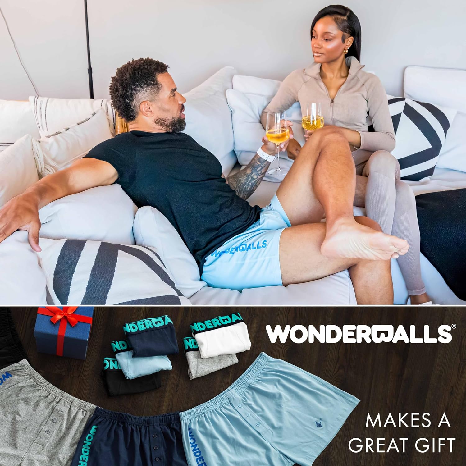 Wonderballs Sport Boxer Underwear for Men – Certified Non-Toxic Ultra-Soft Pima Cotton Modal Athletic Underwear Boxer Shorts - Image 6