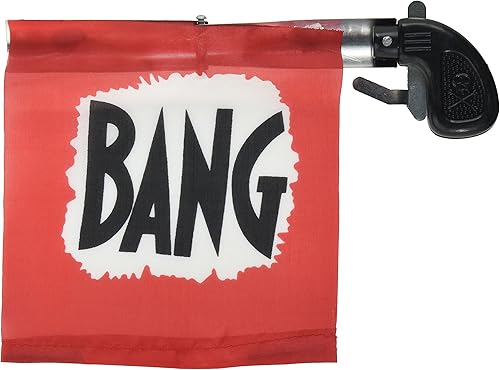 Loftus Power Star Starter Prank Bang bandera de pistola pistola color rojonegroblanco 5