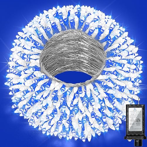 Miniatura 11 de Luces de Navidad para exteriores de 470 pies, 1500 luces LED de cadena súper largas, 12 modos y memoria de temporizador, cadenas de luces regulables