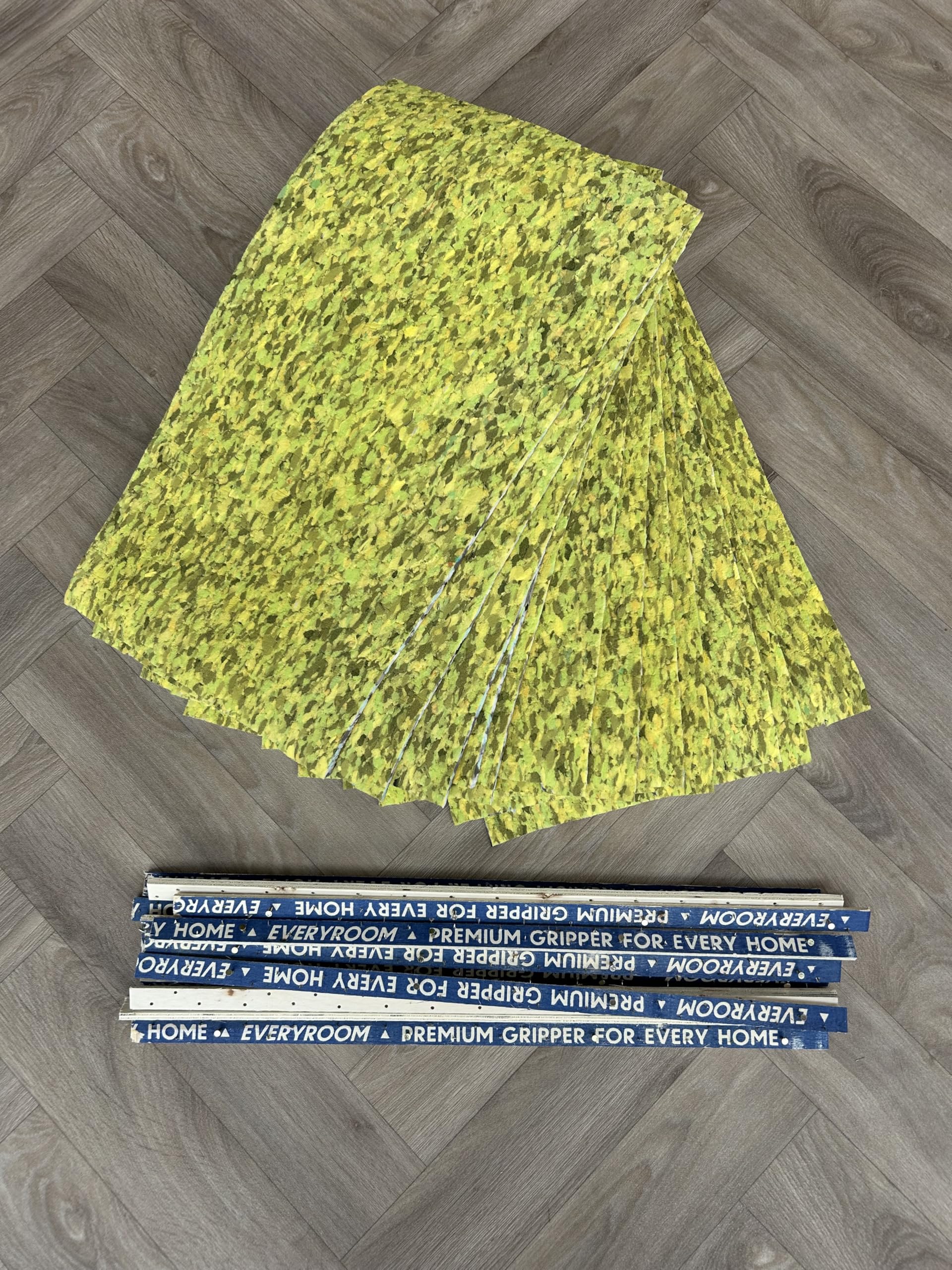 10mm Underlay & Gripper Pack 14 Steps Stair Runner DIY Kit for Stair Runner 60cm