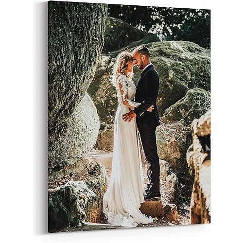 P&L ART. Personalized Custom Canvas Prints: Photo On Canvas Transform Your Photos into Stunning Framed Wall Art Digitally Printed Photo To Canvas Ideal for Home Decor Gifts Keepsakes Framed 20X30