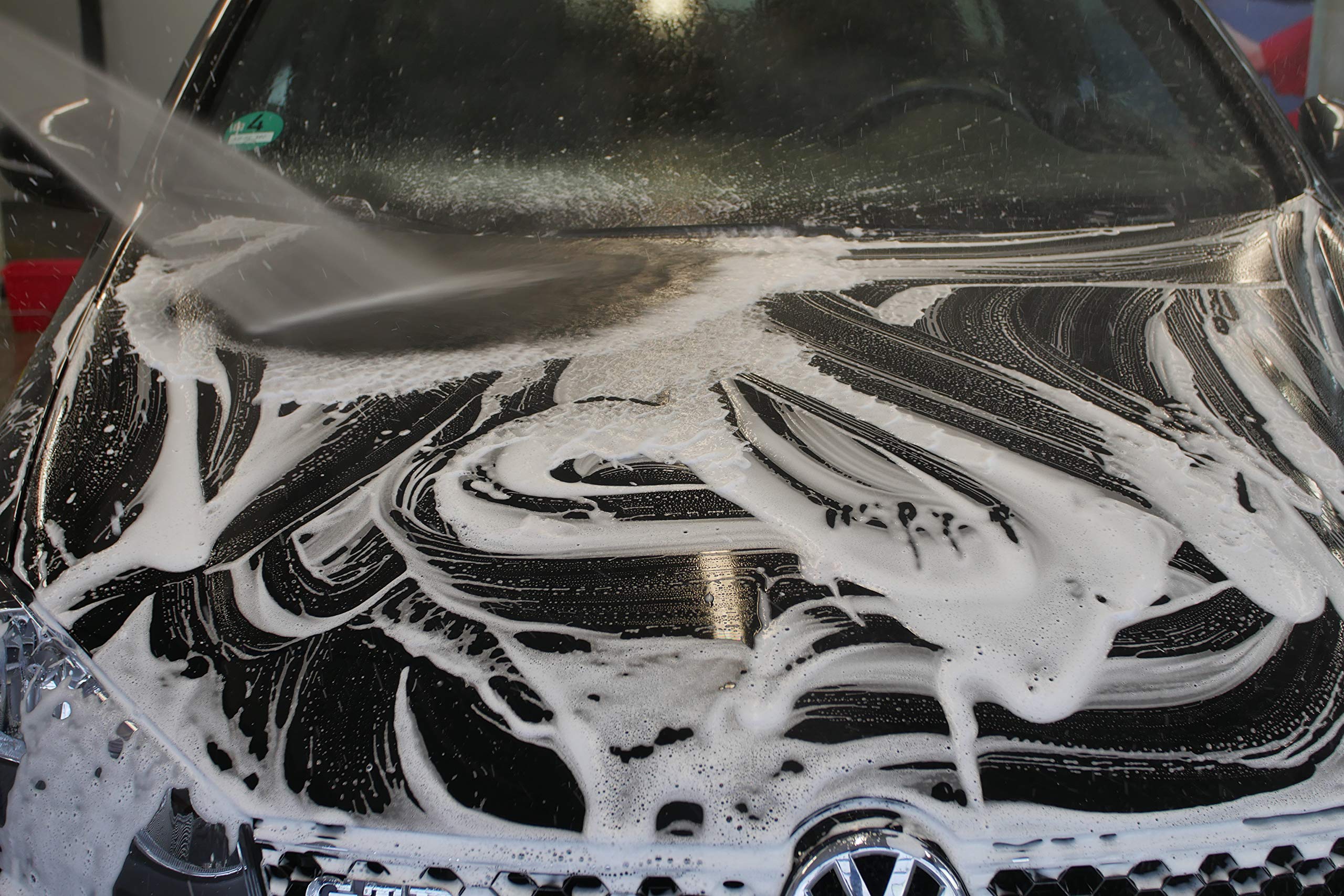 SONAX FoamSprayer (3 litry) rozpylacz pianowy o zmniejszonym zużyciu środka czyszczącego i poprawiającym efekt czyszczenia, nr art. 04964410 | Zmniejszone zużycie środka czyszczącego i poprawa efektu czyszczenia