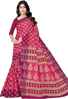 TAMAIRA FASHION Women's Plain Weave Pure Cotton Saree Without Blouse Piece(AB35_Parent) Price In India