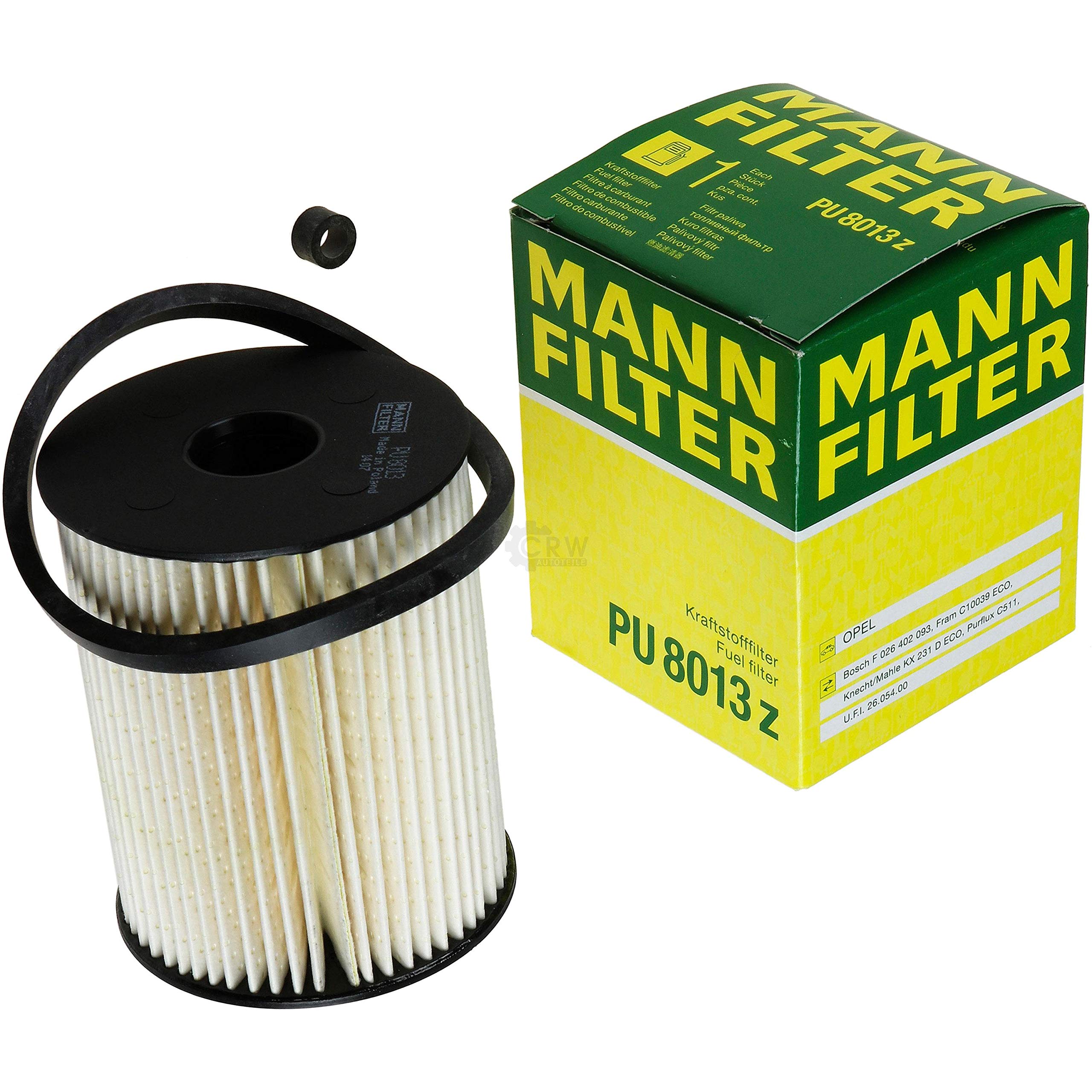 Paquete de inspección Kit de mantenimiento de filtros con filtro de aceite HU 820/1 y, filtro de aire C 30 138, filtro de combustible PU 8013 z, filtro de habitáculo CUK 2757, tornillo de