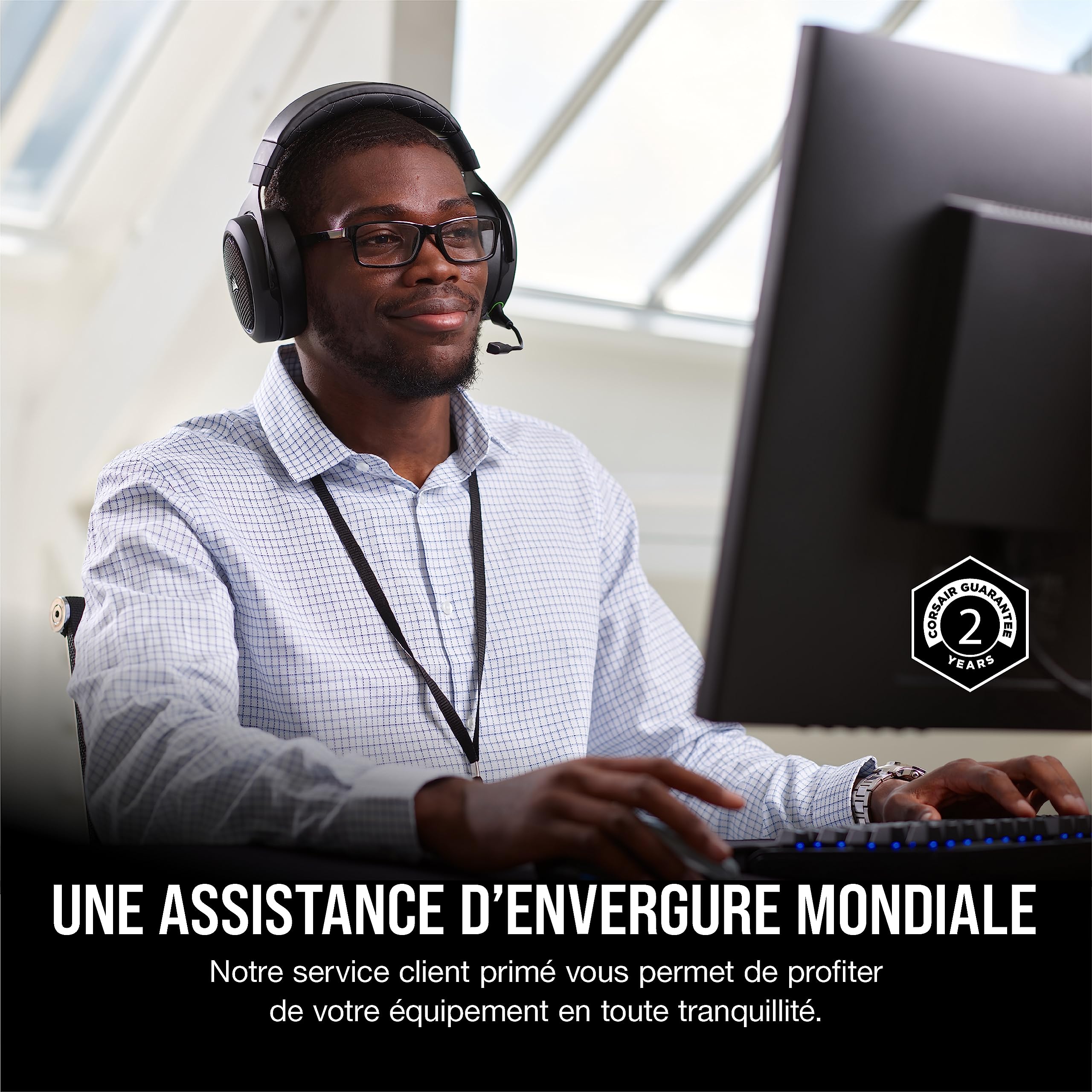 Corsair iCUE AR120 RGB Digital 120mm Compatible ARGB Ventilateurs - Pack de Trois - Noir