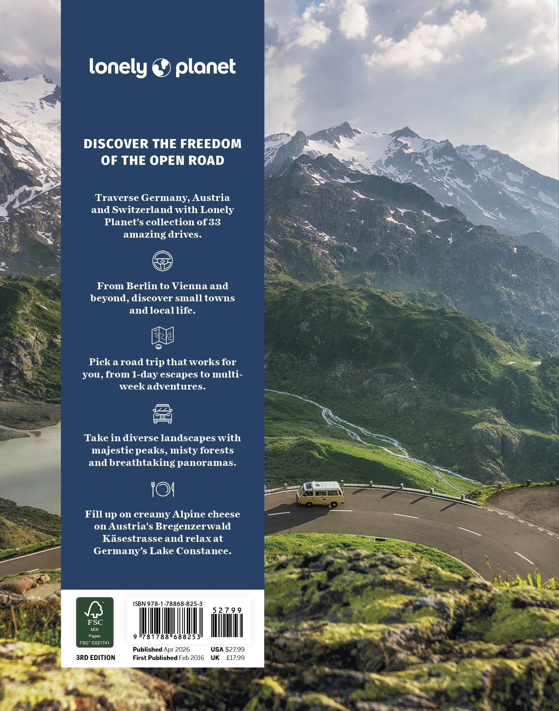 Best Road Trips Germany, Austria & Switzerland 3ed -anglais-: best road trips : escapes on the open road