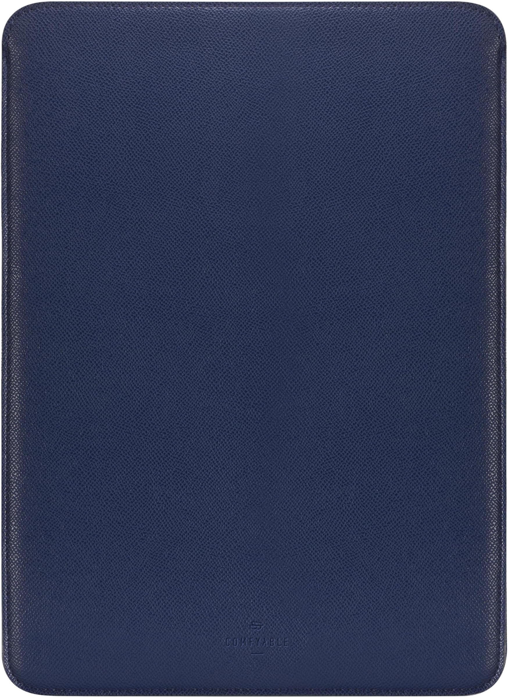 – Comfyable Laptop Sleeve 13 Inch Precisely Compatible with MacBook Air M4 2025-2018 & MacBook Pro M2 2022 M1 2020-2016, Faux Leather Cover Case, Midnight Blue