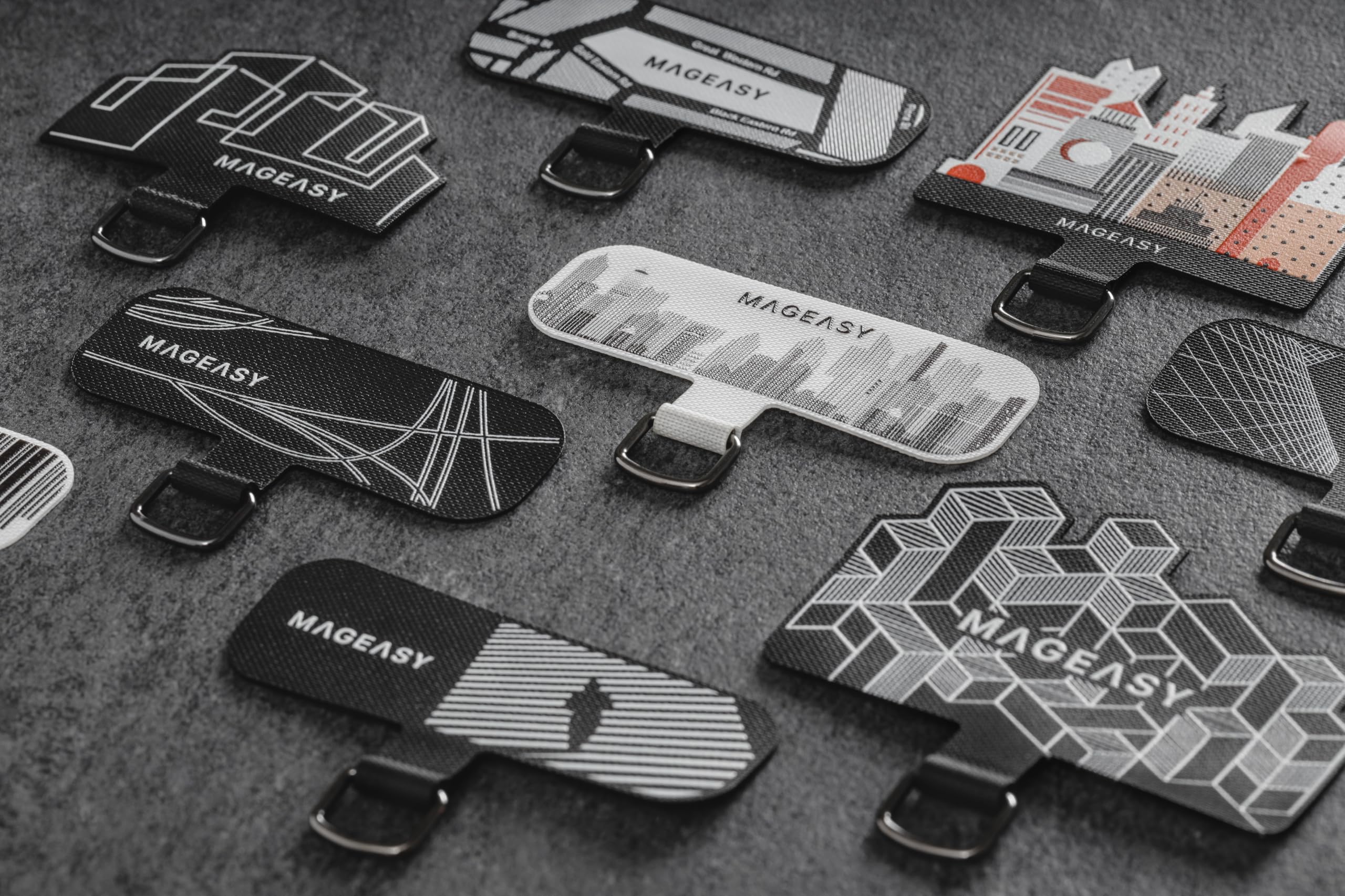 MAGEASY Phone Tether Tab - Cell Phone Lanyard Tab, Phone Lanyard Patch, Replacement Part For Fully Covered Phone Cases, Alley, Universal - View #6