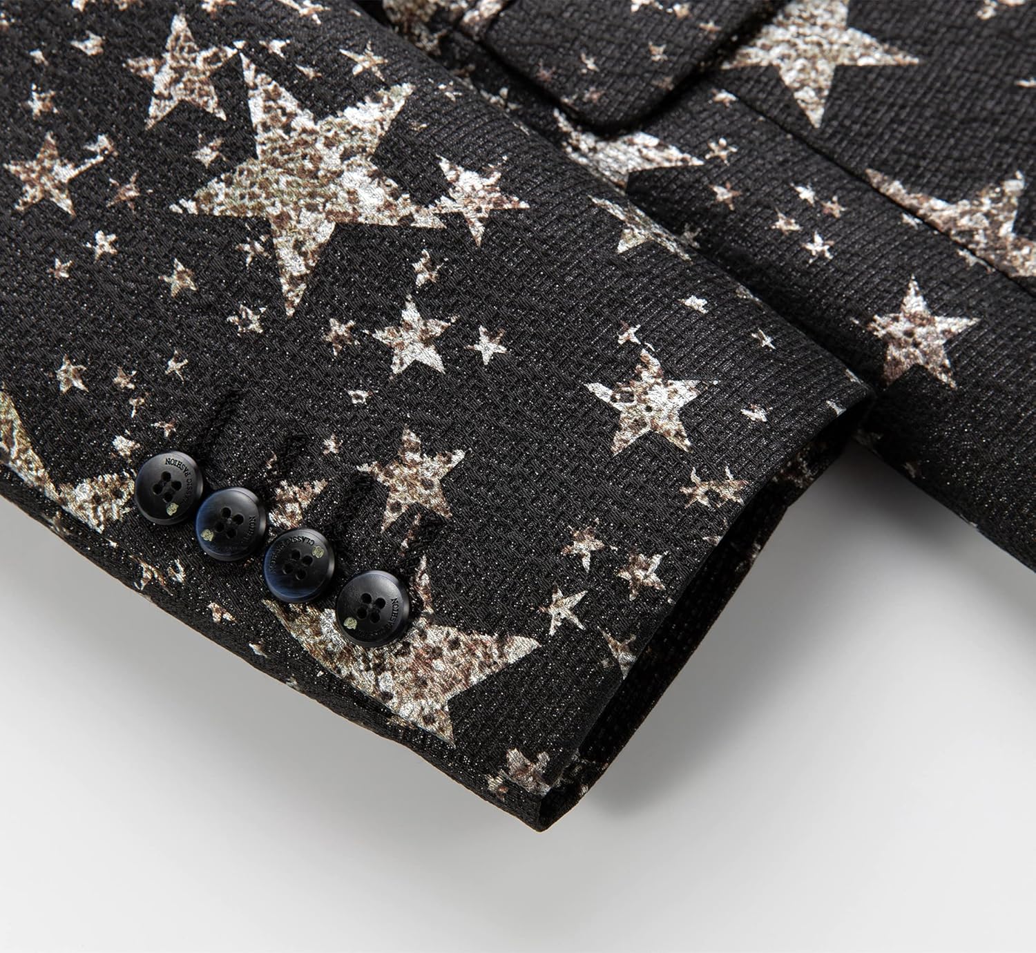 MOGU Mens Blazer Fashion Floral Casual Sports Coat Slim Fit Suit Jacket