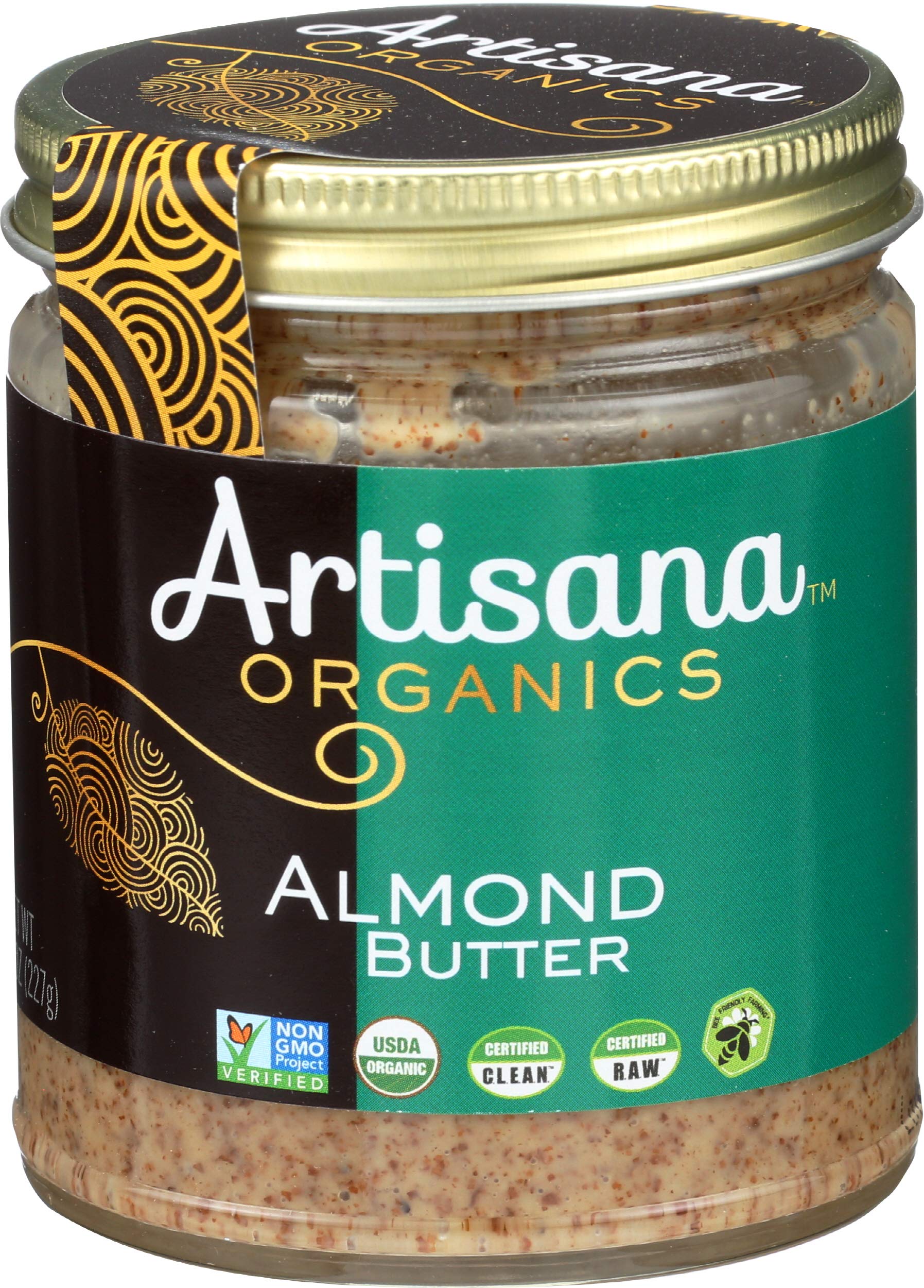 Artisana Organics Raw Almond Butter, 9oz | No Sugar Added, No Palm Oil, Vegan, Paleo, and Keto Friendly thumbnail 4