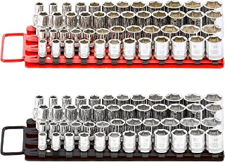 ARES 60002 48-Pc 1/4,3/8,1/2-In Socket Rail