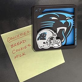 YouTheFan NFL Carolina Panthers 3D Logo Series Magnets
