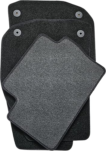 Miniatura 4 de Tailored Car Mat Set CompatibleReplacement for LDV Maxus T90 Velour Carpet Mats, with Heel Pad, Non Slip