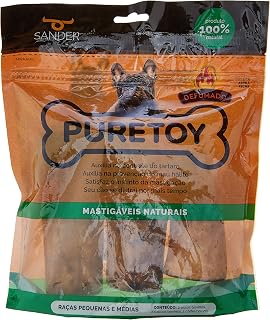 Kit Mordedores Naturais Defumados Raças Peq. e Med. Puretoy