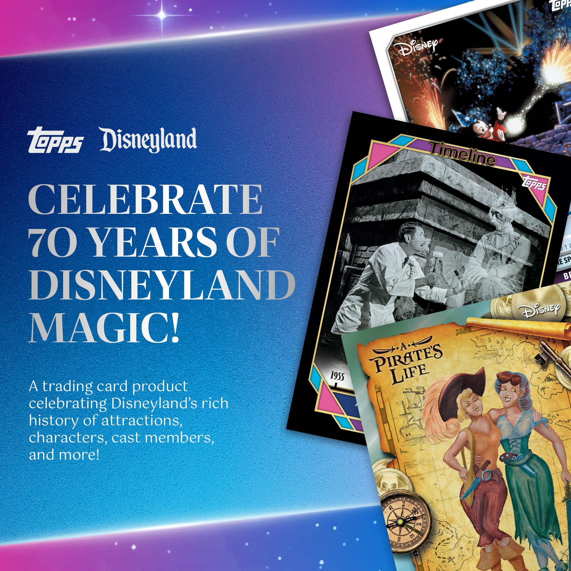 2025 Topps Disneyland 70th Anniversary - Value Box : Amazon.co.uk
