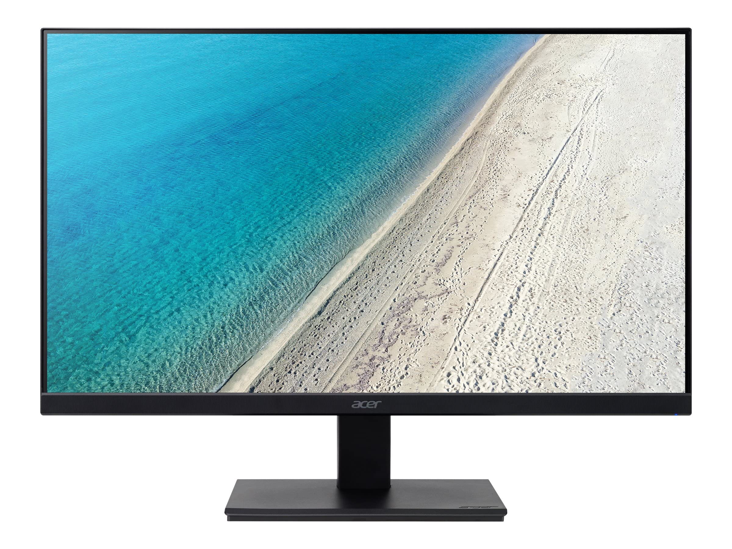 Acer V227Q bi - V7 Series - LED monitor - 22" (21.5" viewable) - 1920 x 1080 Full HD (1080p) @ 75 Hz - IPS - 250 cd/m² - 4 ms - HDMI, VGA - black