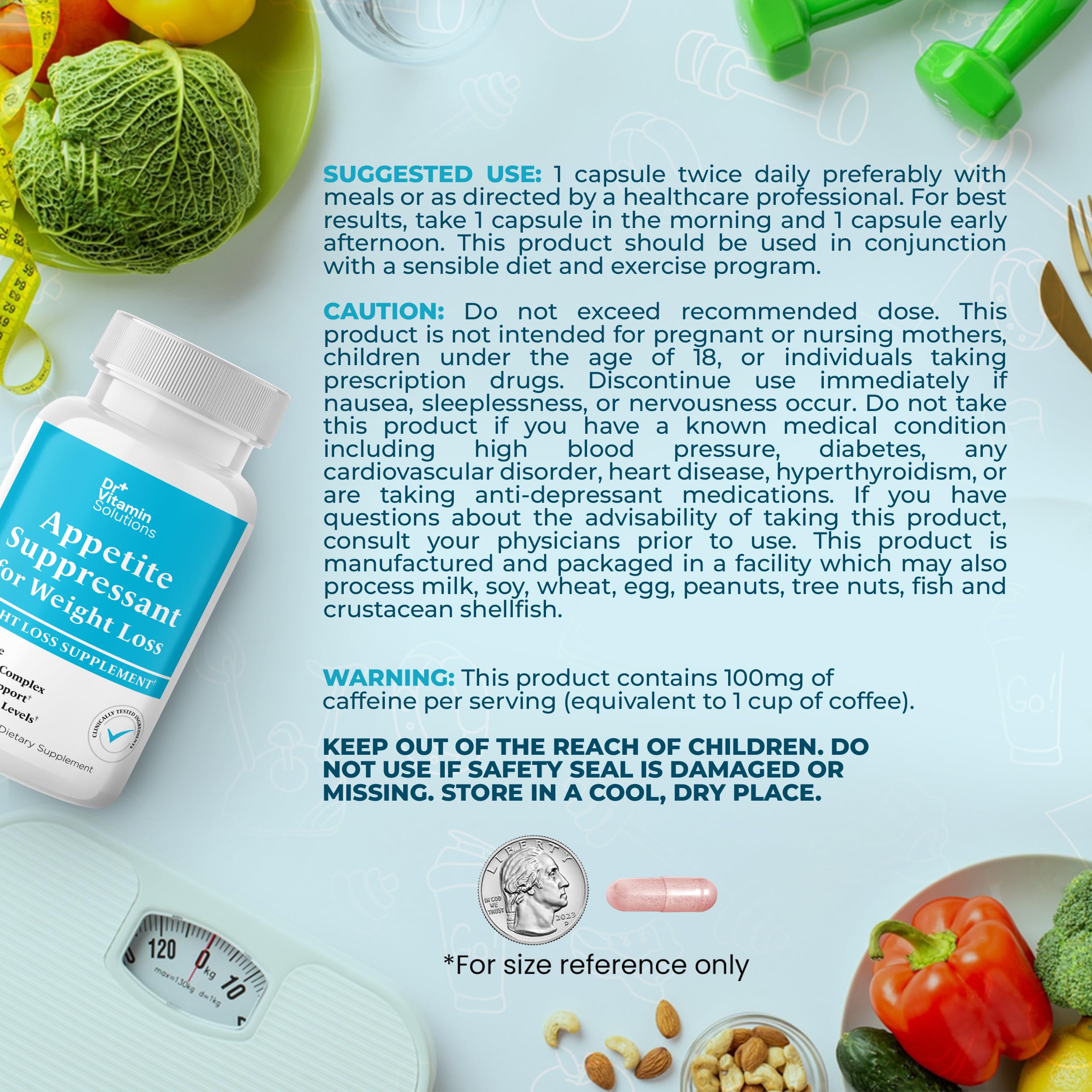 Appetite Suppressant for Weight Loss, Thermogenic Fat Burner for Women — Amazon image 7