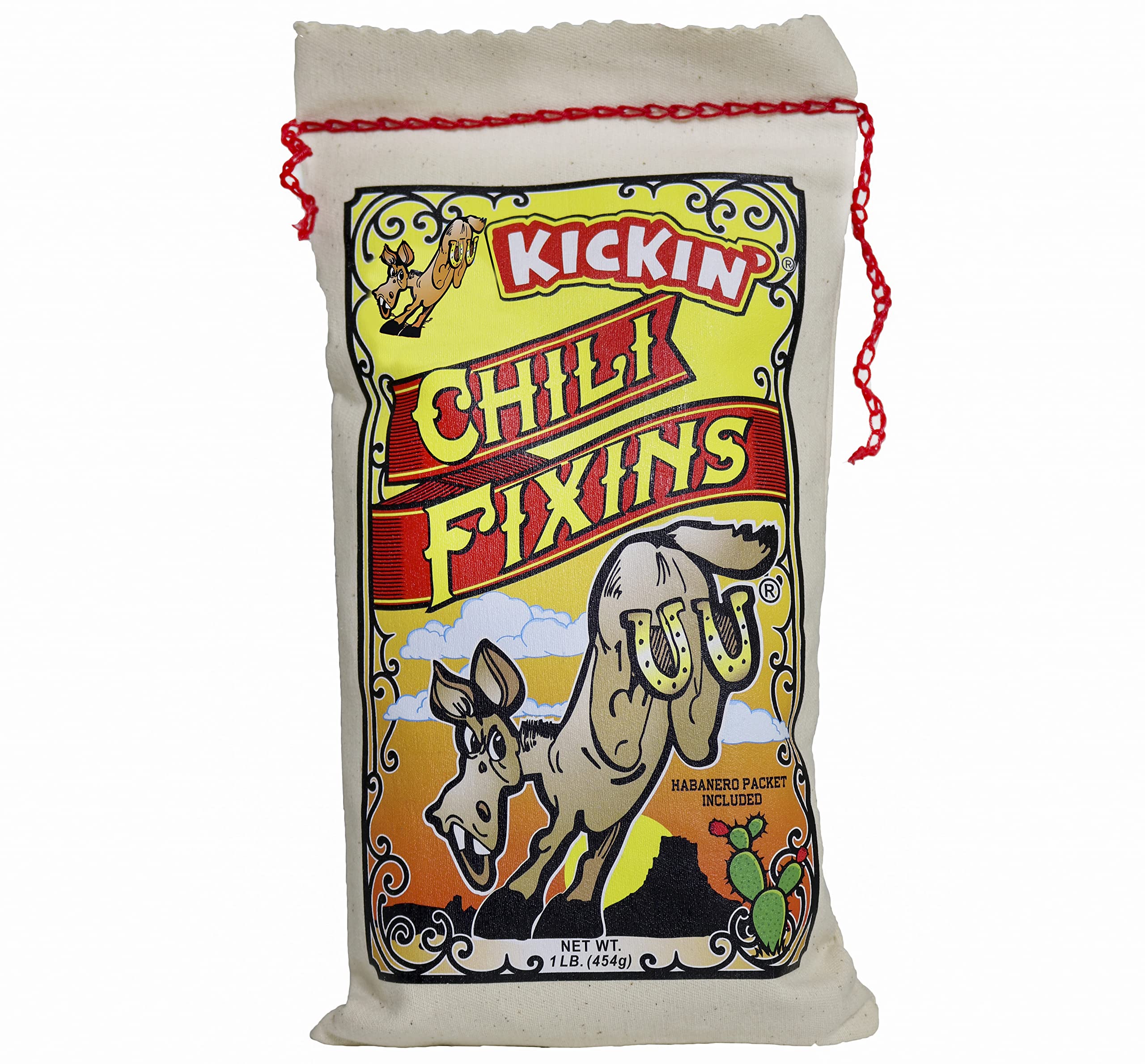 ASS KICKIN' Chili Fixins - 2 Pack - Premium Gourmet Gift Made in the USA - 16oz. each