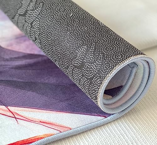 Miniatura 2 de Alfombras artísticas con patrón de cono de helado para sala de estar, decoración del hogar, dormitorio de niñas, juegos de niños, tapetes