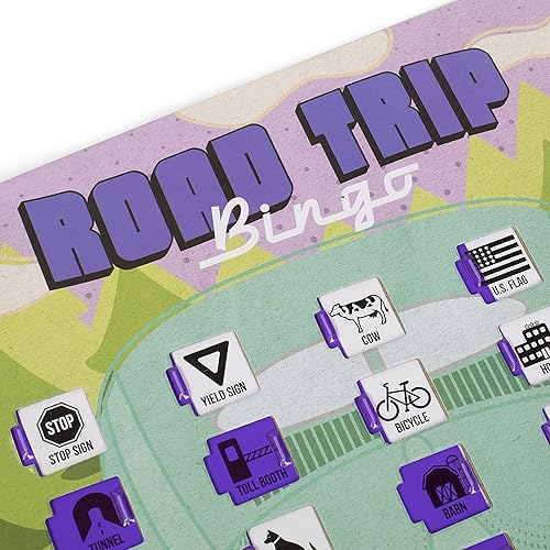 Miniatura 3 de Imagination Generation Bingo de viaje por carretera - Juego de bingo de viaje por carretera para familias en viajes por carretera y vacaciones - 4