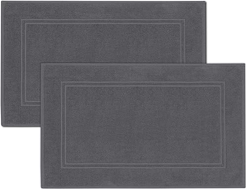 Tens Towels Alfombrillas de baño 100% algodón de 20 x 32 pulgadas (no una alfombra de baño), súper absorbentes, toallas de piso de calidad de hotel,