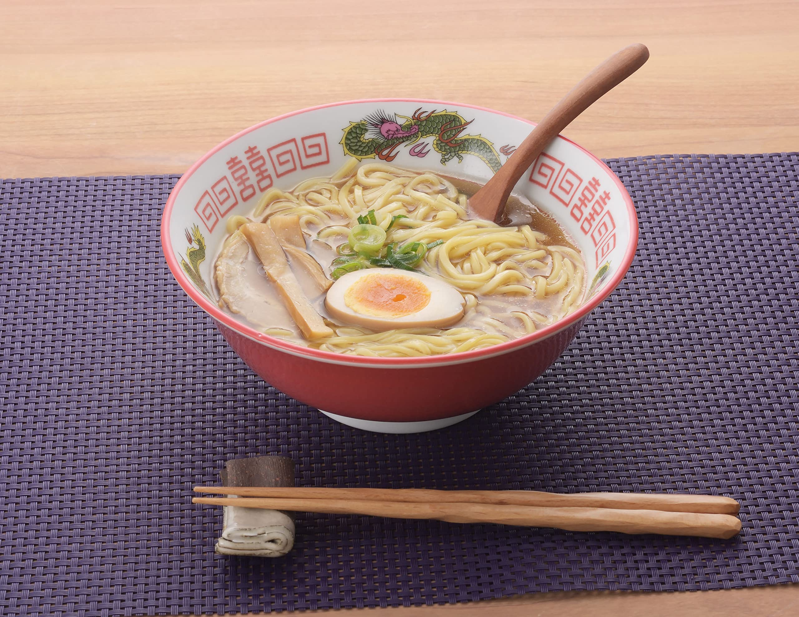Amazon｜ヤマ吾陶器 美濃焼 昔ながらの赤巻ラーメン丼(2個組)｜丼