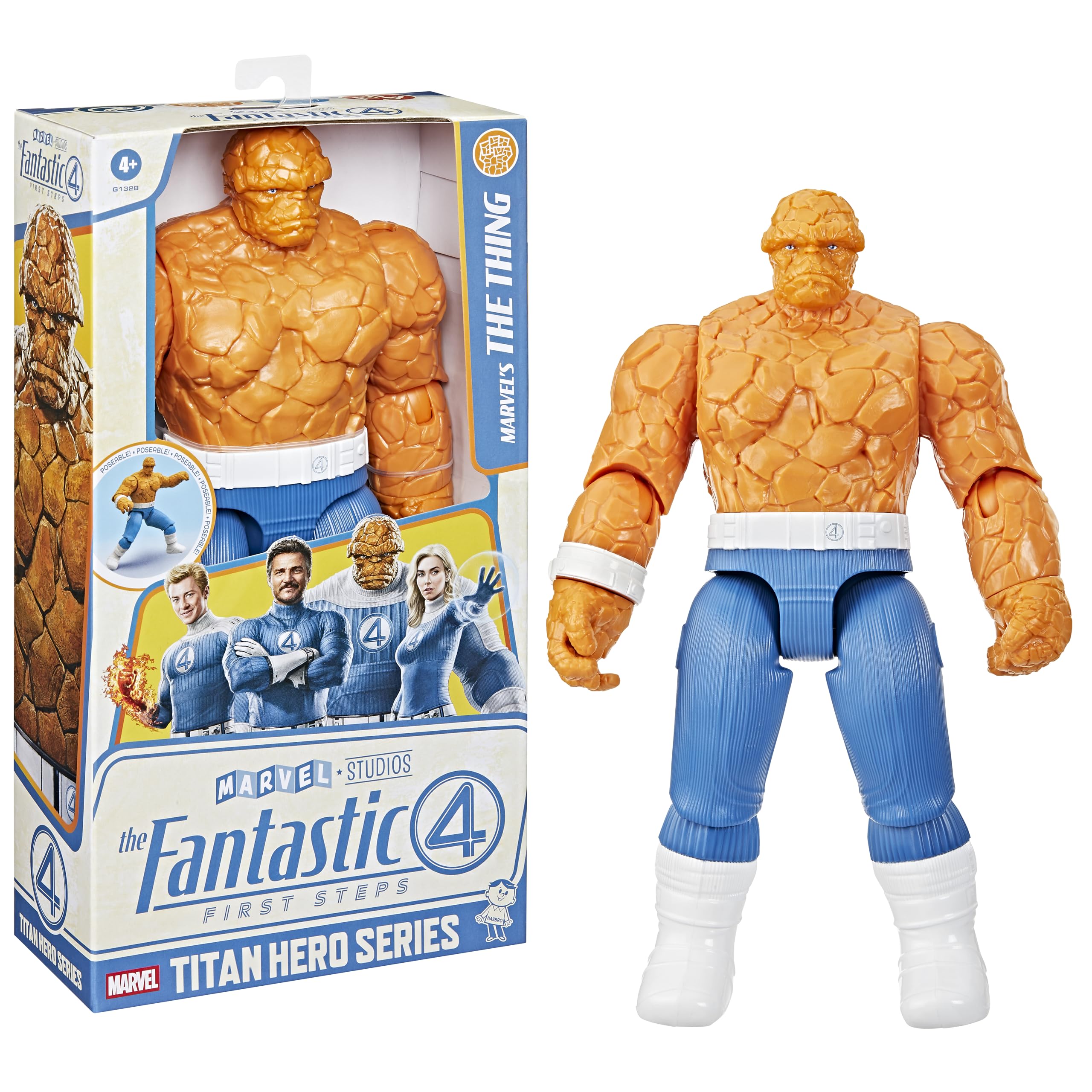 Hasbro Marvel Titan Hero Series 4体セット Marvel Titan Hero Series The Fantastic Four: First Steps Marvel's