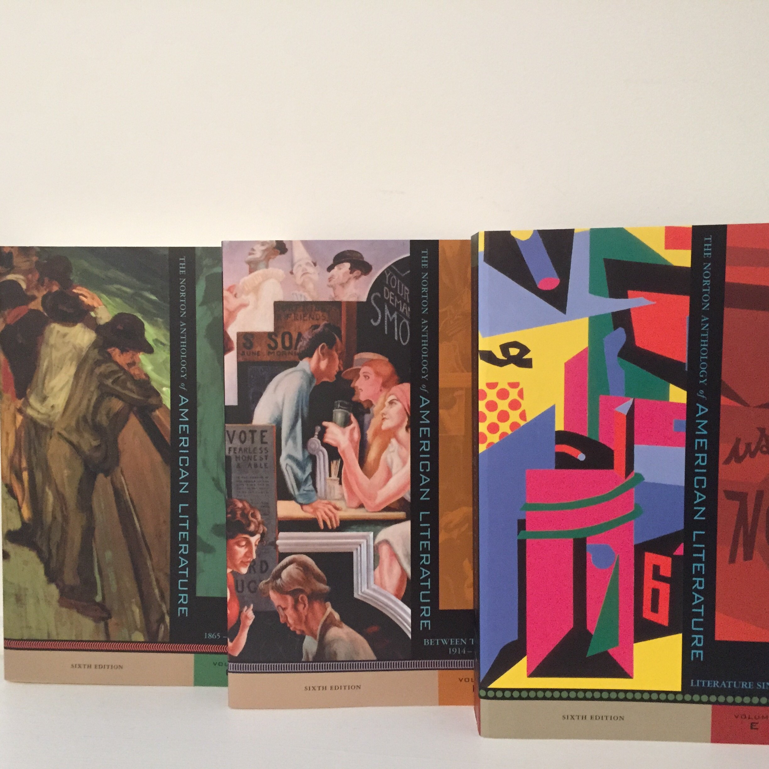 The Norton Anthology of American Literature: Volumes C ,D, E (Norton Anthology)