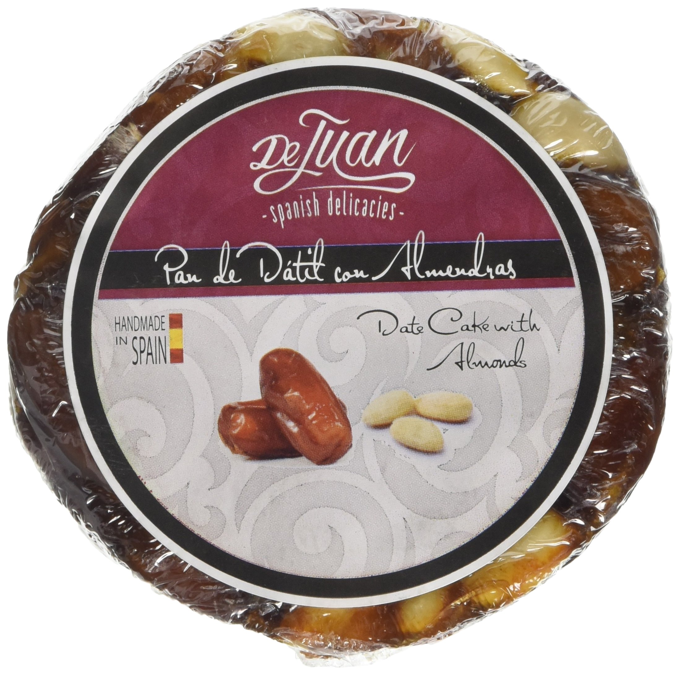 Jose Pelluz Date and Almond Pressed Fruit Wheel 200 g (Pack of 3)