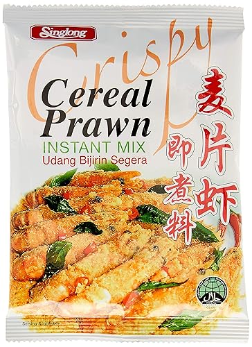 Cantar largo crujiente cereal gamba mezcla instantánea 2.82 oz SINGAPUR HALAL PRODUCTO