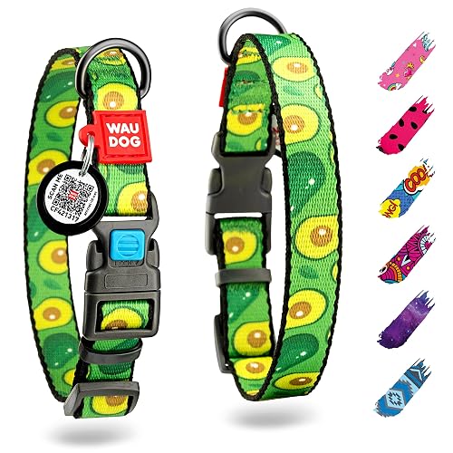 Collar de Nylon para Perro - Collar Ajustable para Perros Grandes, Pequeños y Medianos