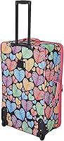 Vista 2 de Rockland Juego de equipaje vertical Jungle Softside, Nuevo corazón, Juego de equipaje vertical Jungle Softside
