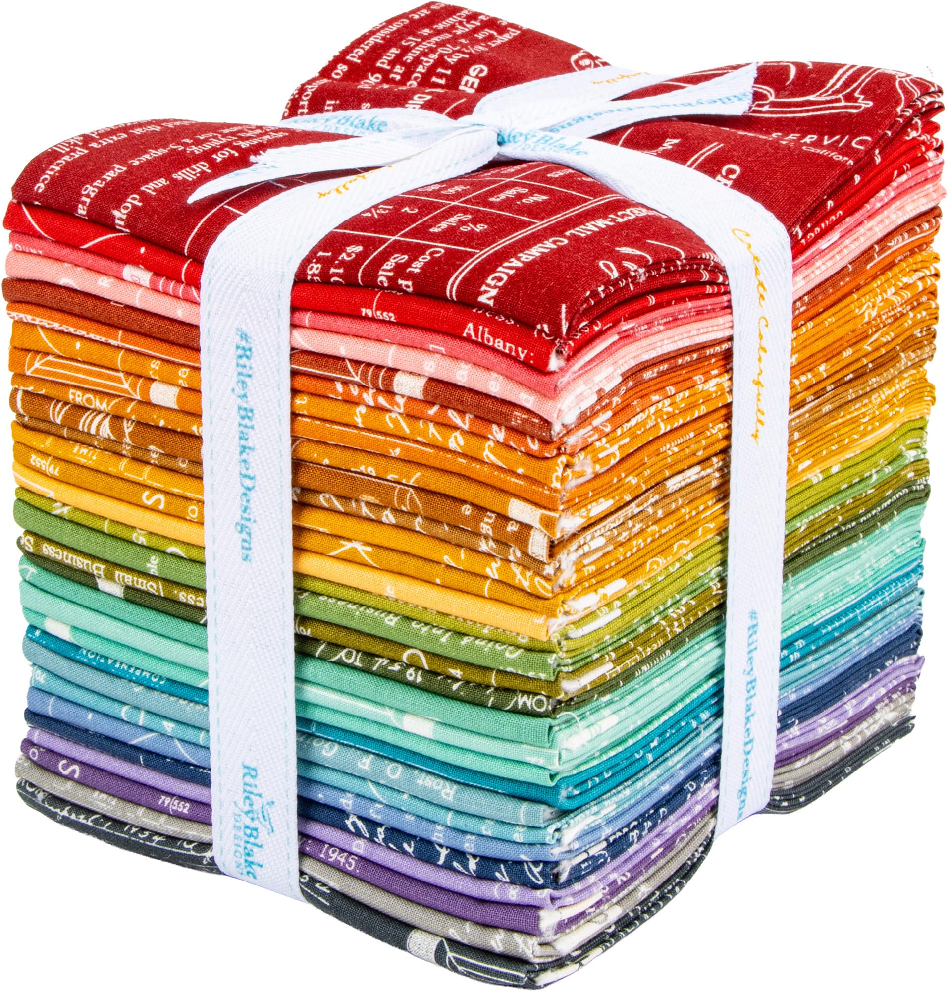 Lori Holt Type/ography A 30 Fat Quarters Riley Blake Designs FQ-16850A-30