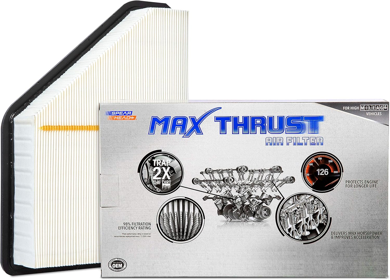 SPEARHEAD Max Thrust Engine Air Filter (MT-465)