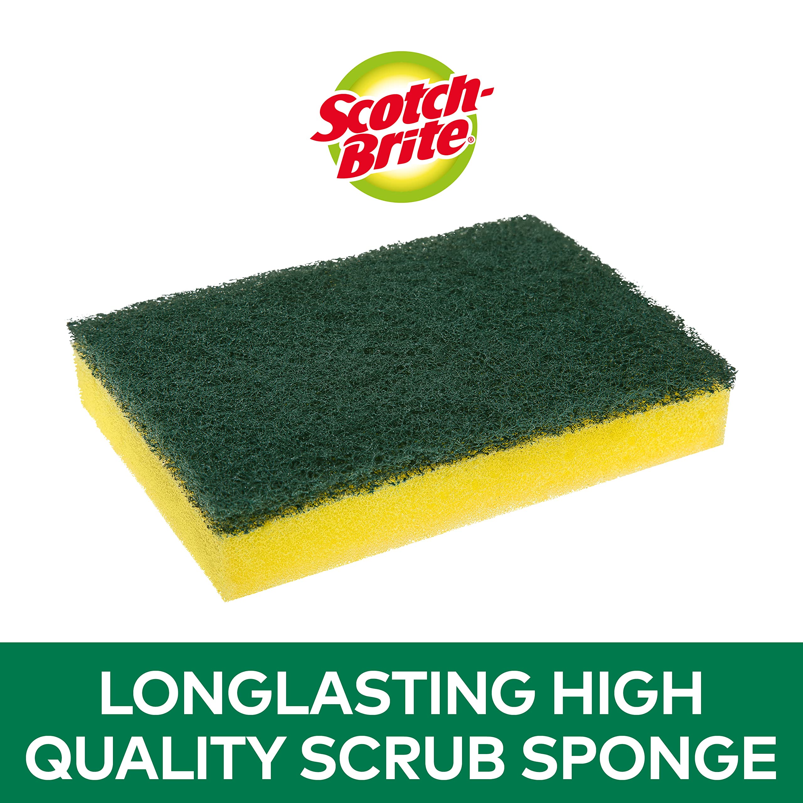ESTROPAJO ESPONJA VERDE CLASSIC 4+4=8UD