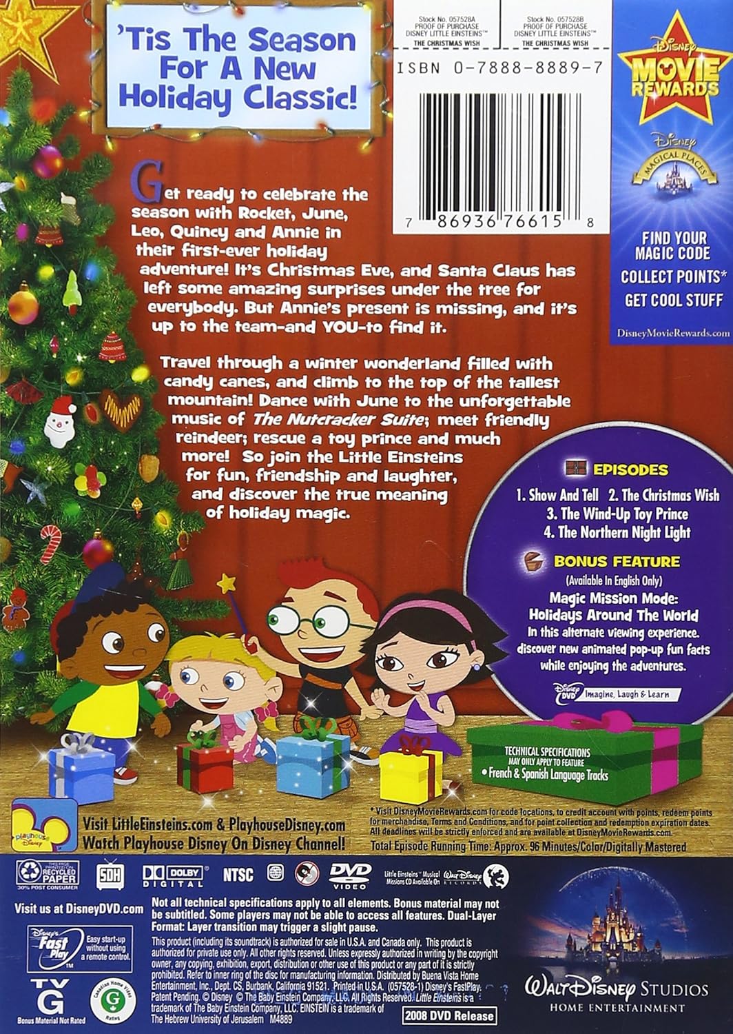 Bonus Card Einstein Christmas 2022 Amazon.com: Disney Little Einsteins: The Christmas Wish : Natalia Wojcik,  Jesse Schwartz, Aiden Pompey, Erica Huang: Movies & Tv