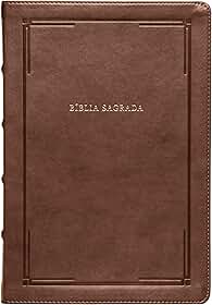 Bíblia NVI Slim, Letra Grande, Capa luxo marrom, Barroca: Bíblia NVI Compacta