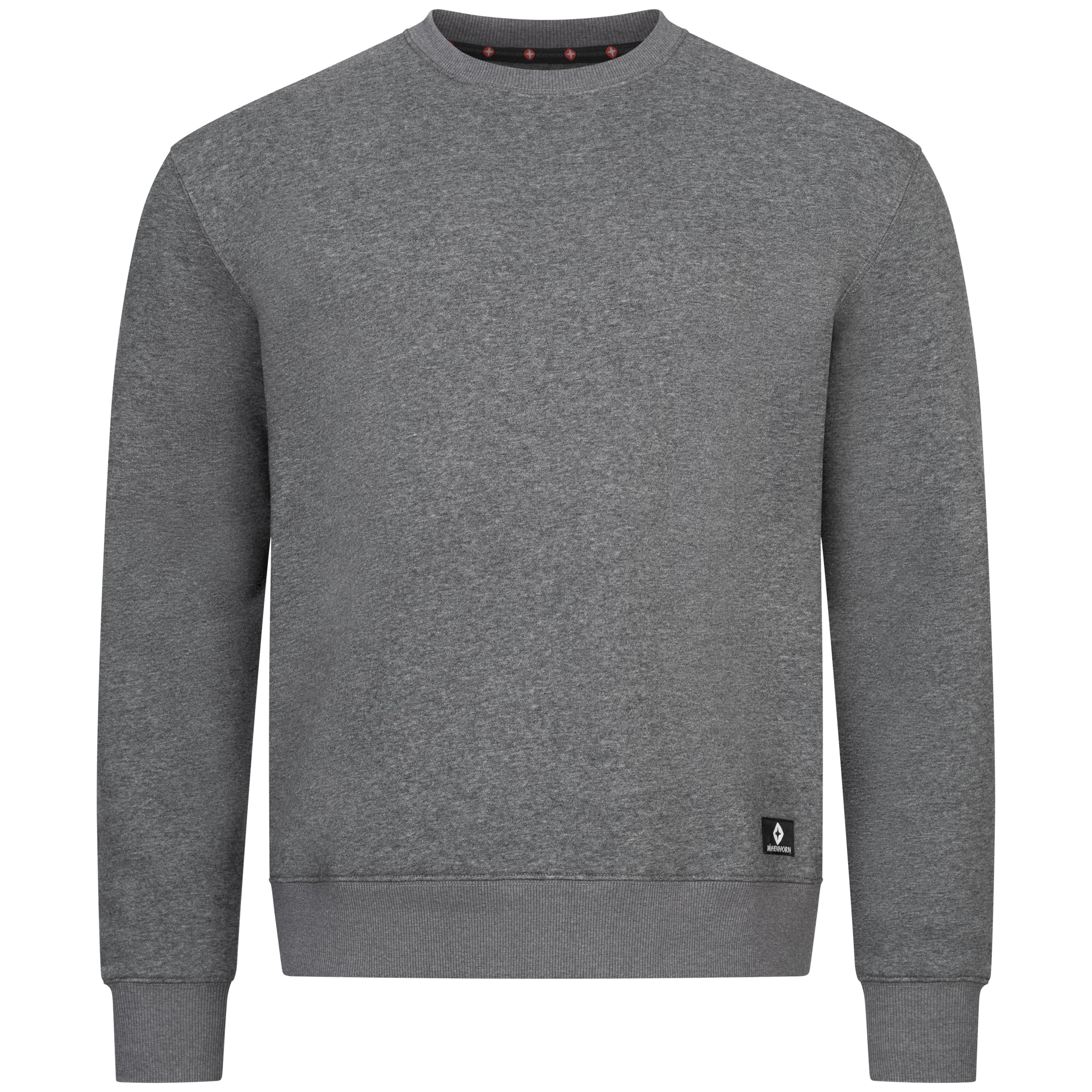 Höhenhorn Wallster - Sudadera de algodón con cuello redondo para hombre