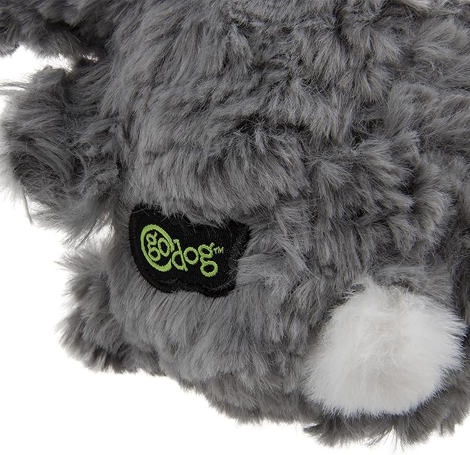 Juguete de Peluche Squeaky Rabbit goDog PlayClean con Tecnología Chew Guard miniatura 8