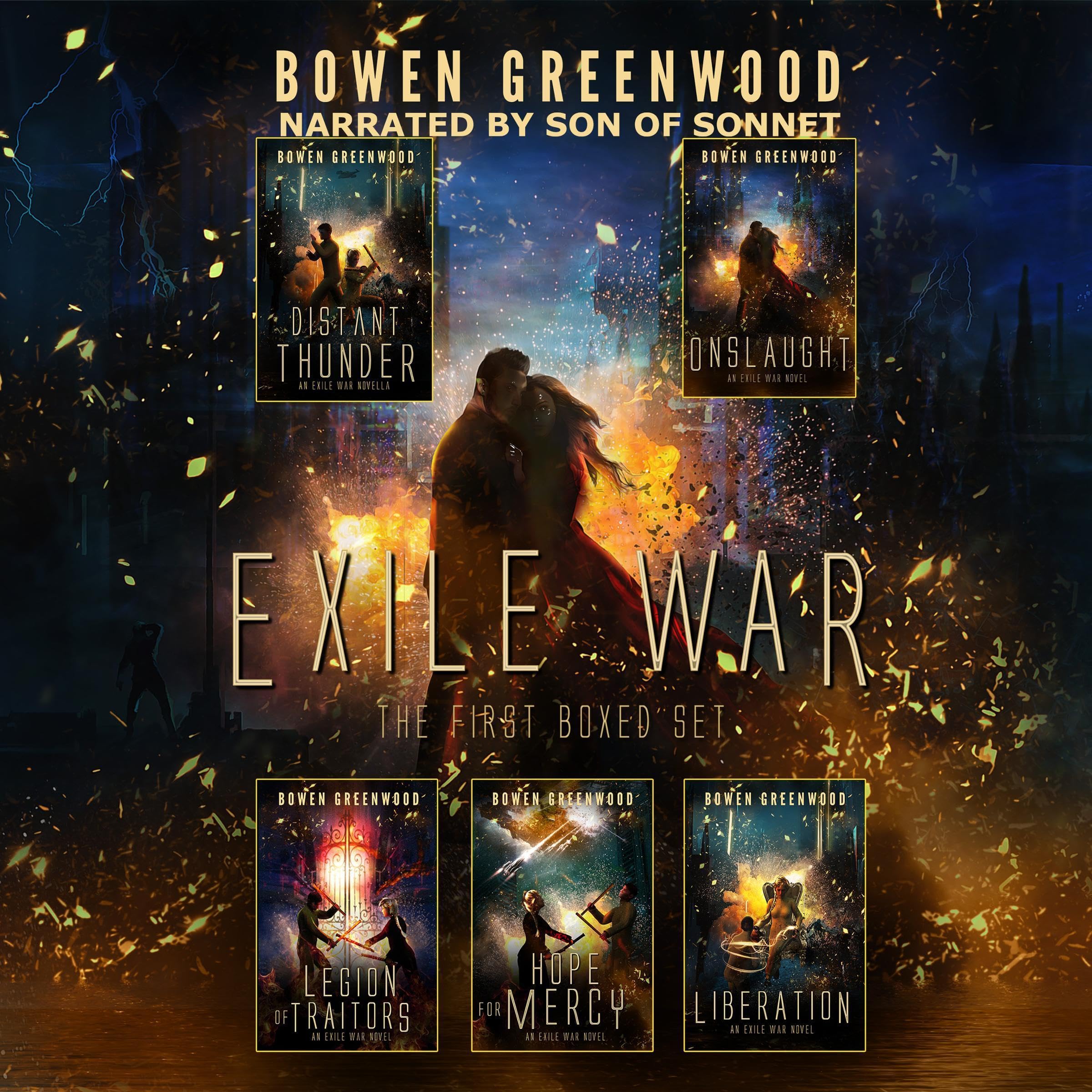 Cover art for Exile War: The First Boxed Set